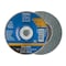 Pferd 6" x 7/8" A.H. POLIFAN Flap Disc - Z PSF STEELOX, Zirconia, 40 Grit, Flat 63051 - alternate 1